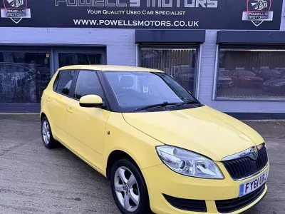 Used Skoda Fabia SE 2011 Yellow Hatchback