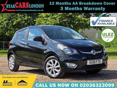 Used Vauxhall Viva 2018 Black Hatchback