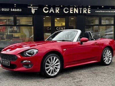 Red Used 2018 Fiat 124 Spider Lusso Plus Cabriolet | £16,495 (Fair price)