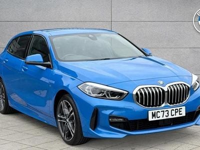 Used BMW 118 M Sport 134 HP (98 kW) 2023 Blue Hatchback