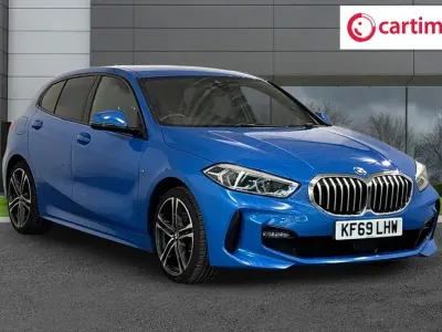Used BMW M140 M Sport 140 HP (102 kW) 2019 Blue Hatchback