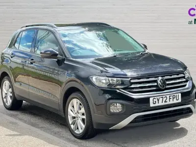 Used VW T-Cross SE 110 HP (80 kW) 2022 Black SUV