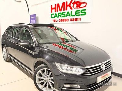 Used VW Passat R-line 150 HP (110 kW) 2018 Black Estate