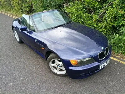 Used BMW Z3 140 HP (102 kW) 1997 Blue Cabriolet