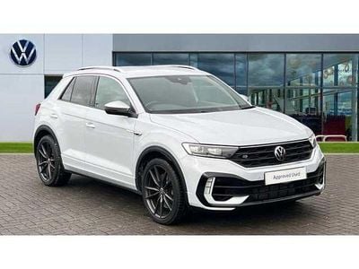 White silver metallic Used 2022 VW T-Roc R SUV | £25,411 (Good price)