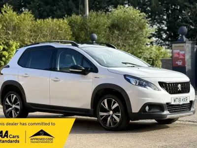 Used Peugeot 2008 GT-line 2018 White SUV