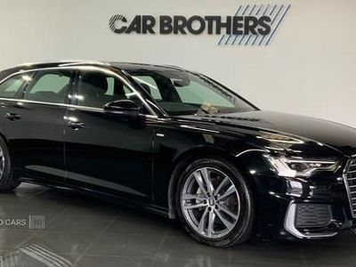 Used Audi A6 S-Line 204 HP (150 kW) 2019 Black Estate