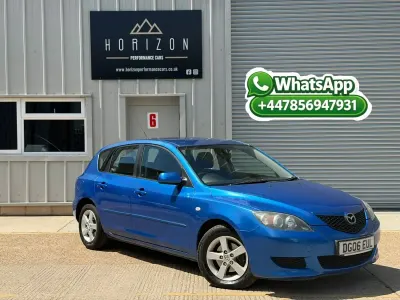 Used Mazda 3 105 HP (77 kW) 2006 Blue Hatchback