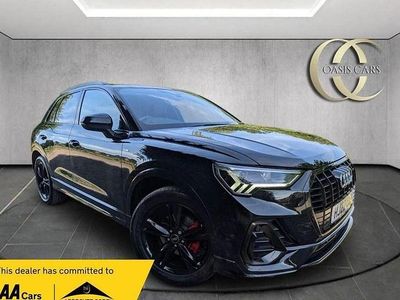 Black Used 2022 Audi Q3 S-Line SUV | £26,995 (Fair price)