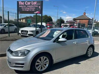 Used VW Golf VII SE 147 HP (108 kW) 2013 Silver Hatchback