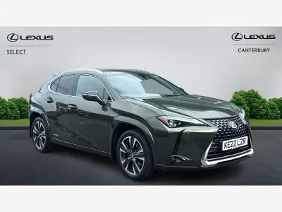 Used Lexus UX E-FOUR 184 HP (135 kW) 2022 Green SUV