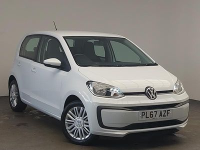 Begagnad VW up! move up! 60 HK (44 kW) 2018 Vit Halvkombi