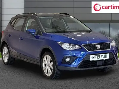 Begagnad Seat Arona SE Technology 95 HK (69 kW) 2019 Blå SUV