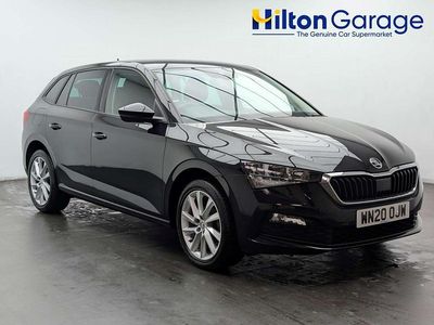 Used Skoda Scala SE L 95 HP (69 kW) 2020 Black Hatchback