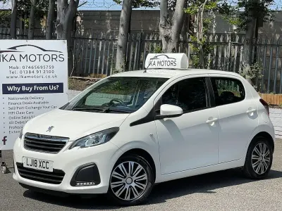 Used Peugeot 108 Active 68 HP (50 kW) 2018 White Hatchback