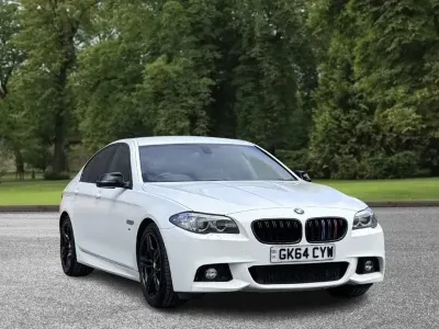 Begagnad BMW 520 M Sport 190 HK (139 kW) 2014 Vit Sedan