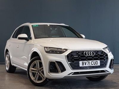 White Used 2021 Audi Q5 S-Line SUV | £27,498 (Fair price)