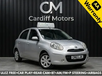 Used Nissan Micra Acenta 2012 Silver Hatchback