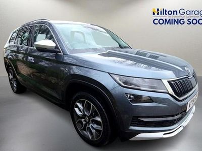 Used Skoda Kodiaq Scout 4x4 150 HP (110 kW) 2019 Grey SUV