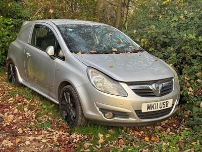 Silver Used 2011 Vauxhall Corsa Sportive Van | £500 (Super price)