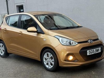 Orange Used 2015 Hyundai i10 SE Hatchback | £4,695 (Fair price)