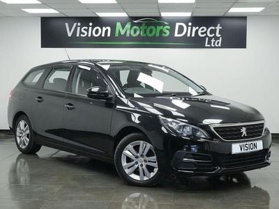 Begagnad Peugeot 308 SW Active 2018 Svart Kombi