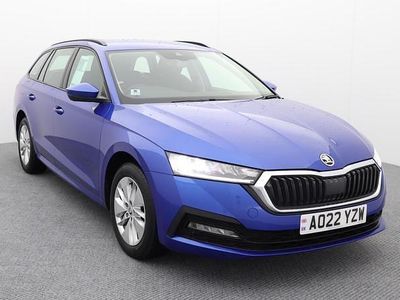 Used Skoda Octavia SE 150 HP (110 kW) 2022 Blue Estate