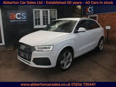 Used Audi Q3 S-line plus 184 HP (135 kW) 2016 White SUV