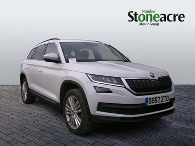 Used Skoda Kodiaq SE L 190 HP (139 kW) 2018 White SUV