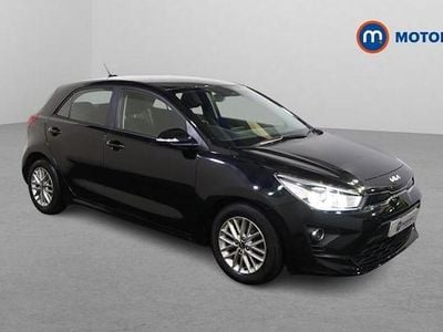 Used Kia Rio 84 HP (61 kW) 2022 Black Hatchback