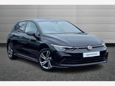 Used VW Golf VIII R-line 147 HP (108 kW) 2020 Black Hatchback