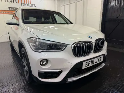 Used BMW X1 xLine 192 HP (141 kW) 2018 White SUV