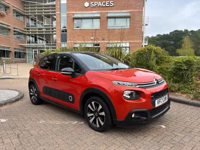Used Citroën C3 Flair 80 HP (58 kW) 2017 Orange Hatchback
