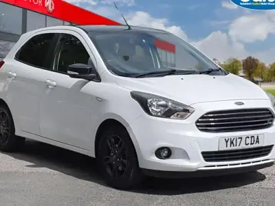Used Ford Ka Plus Zetec 86 HP (63 kW) 2017 White Hatchback