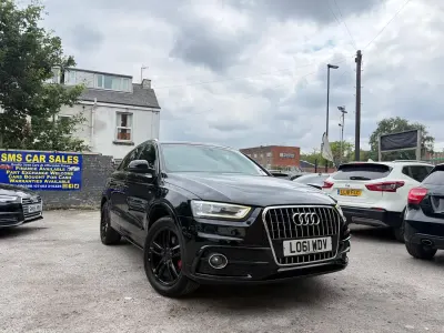 Used Audi Q3 S-Line 177 HP (130 kW) 2012 Black SUV
