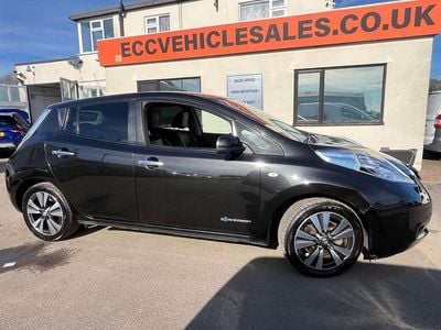 Used Nissan Leaf Tekna 30 kW (41 HP) 2016 Black Hatchback
