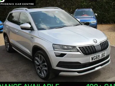 Used Skoda Karoq Scout 4x4 150 HP (110 kW) 2019 Brilliant silver metallic SUV