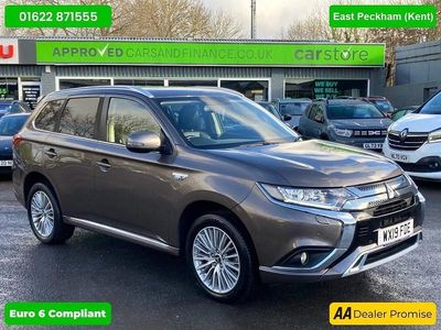 Used Mitsubishi Outlander P-HEV 2019 Brown SUV