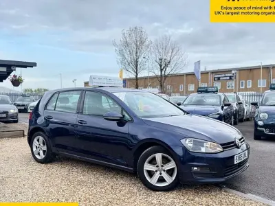 Used VW Golf VII Match 2015 Blue Hatchback