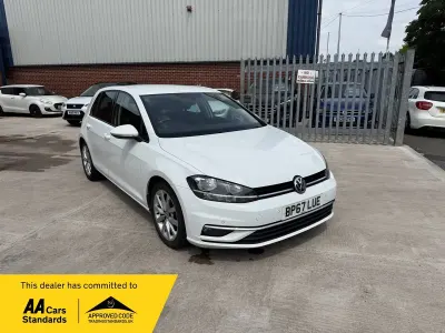 Used VW Golf VII GT 150 HP (110 kW) 2018 White Hatchback