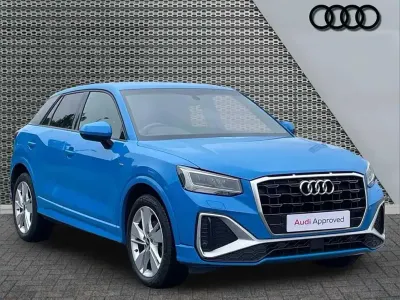 Used Audi Q2 S-Line 147 HP (108 kW) 2021 Blue SUV