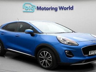 Begagnad Ford Puma Titanium 125 HK (91 kW) 2023 Blå SUV
