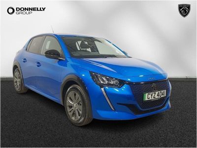 used Peugeot e-208 50KWH ALLURE PREMIUM + AUTO 5DR (7.4KW CHARGER) ELECTRIC FROM 2023 FROM EGLINTON (BT473DN) | SPOTICAR