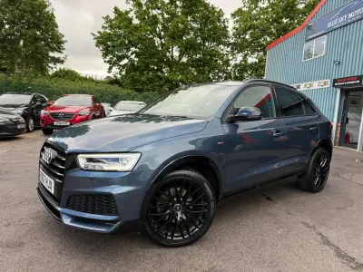 Used Audi Q3 Black Edition 2017 Blue SUV