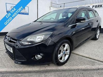 Used Ford Focus Zetec 115 HP (84 kW) 2012 Black Estate