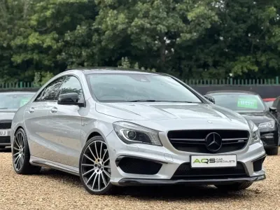 Used Mercedes CLA45 AMG AMG 2015 Silver Coupe