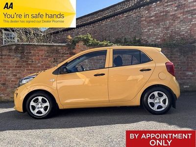 Used Kia Picanto 2021 Yellow Hatchback