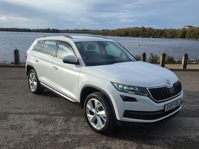 Used Skoda Kodiaq SE L 150 HP (110 kW) 2017 White SUV