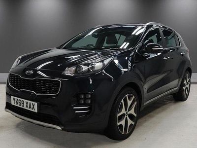 Used Kia Sportage GT-Line 177 HP (130 kW) 2018 Black SUV