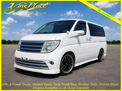 Used Nissan Elgrand 2007 White MPV